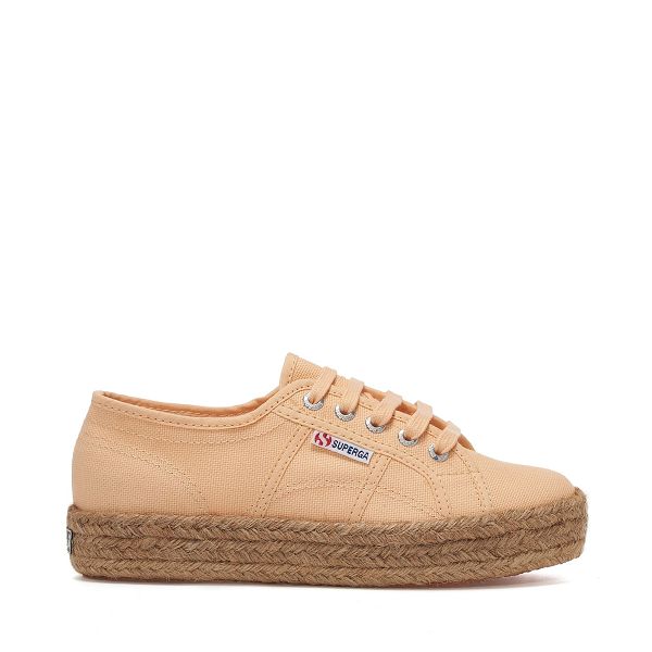 Superga 2730 Rope Orange Platform Sneakers - Women's Sneakers USA | US1994110